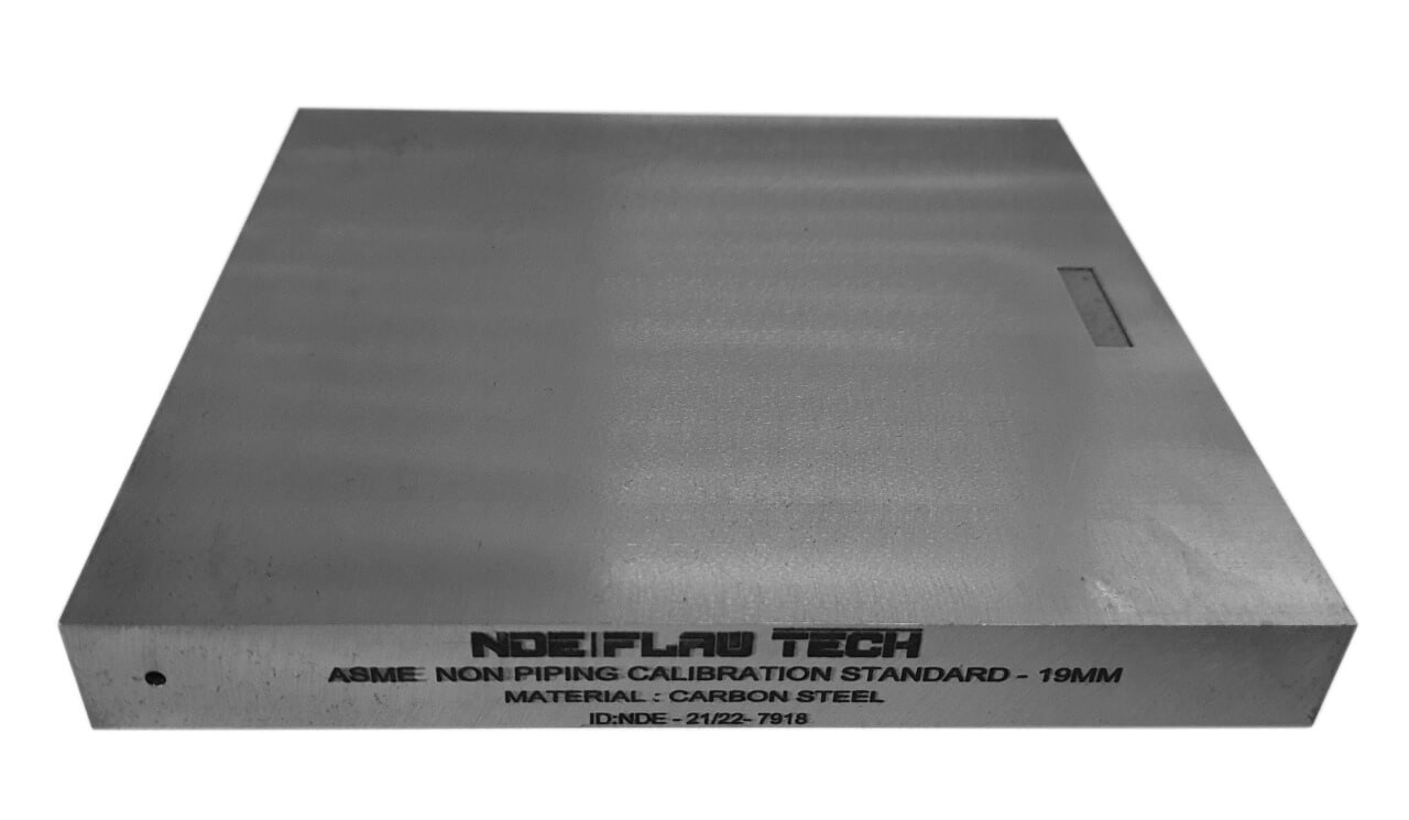 ASME Sec V Basic Calibration Block (¾