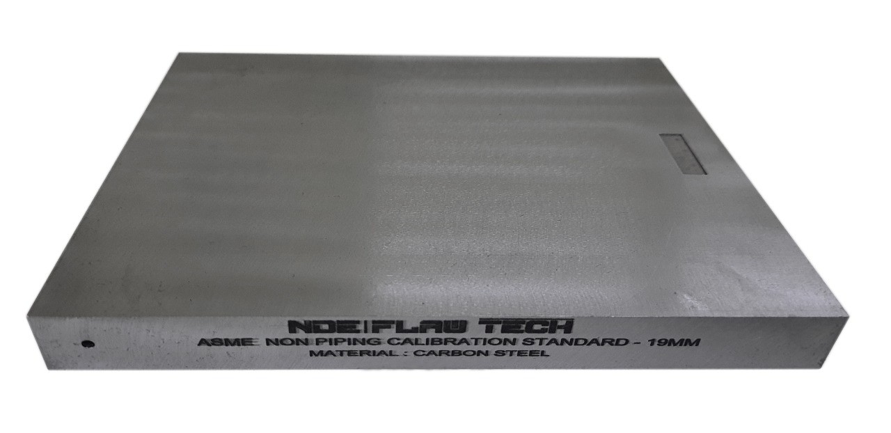 ASME Sec V Basic Calibration Block (19mm FULL SKIP WITH NOTCH) METRIC ...