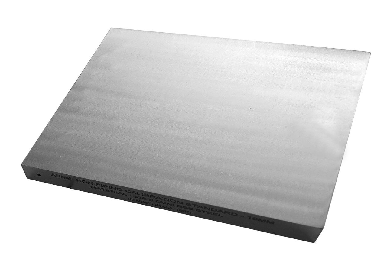 ASME Sec V Basic Calibration Block (¾